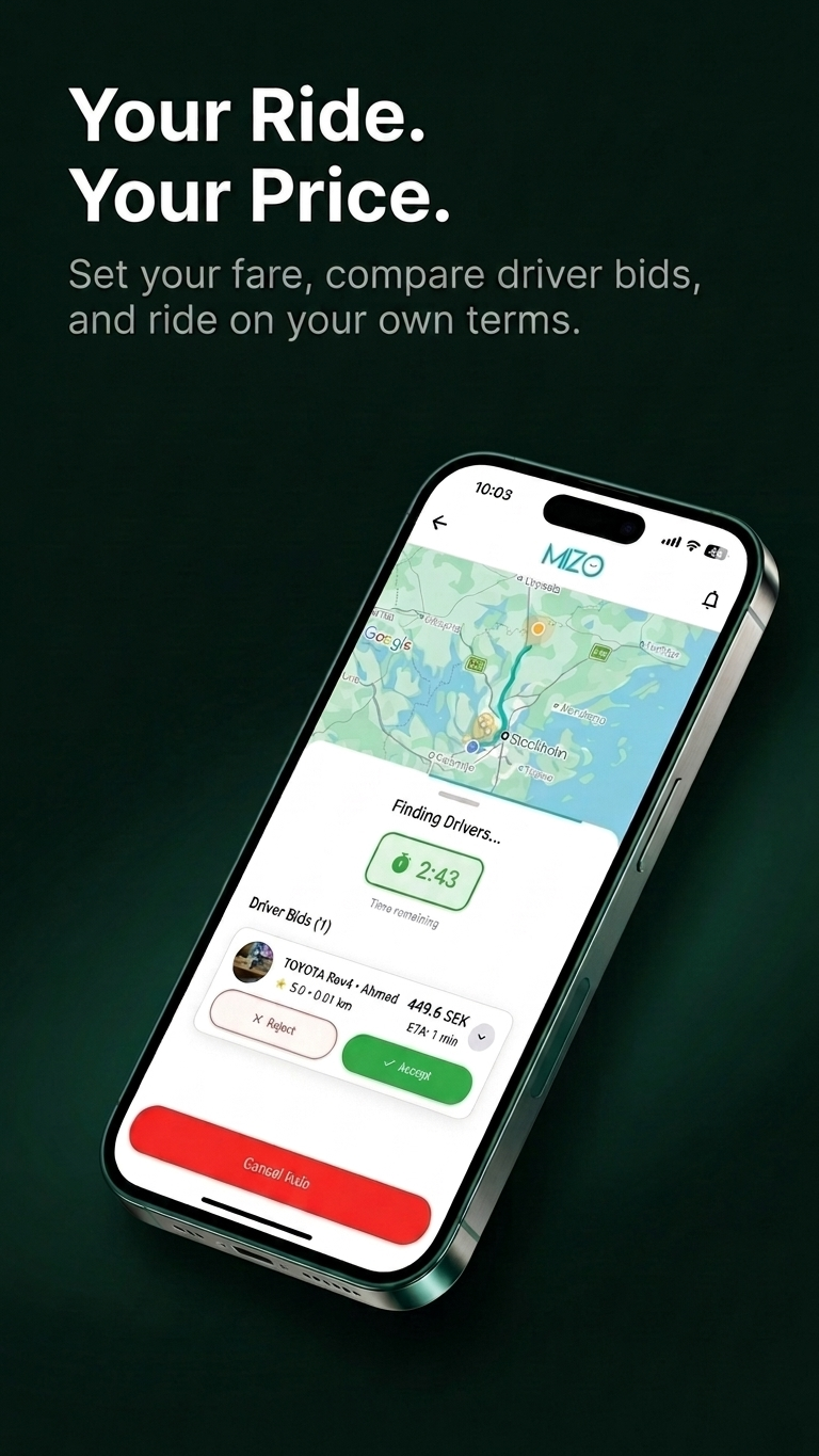 Mizo ride app